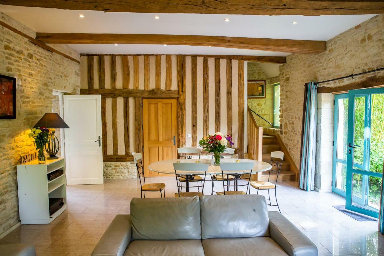 La Ferme De L'Oudon & Spa Berville  Экстерьер фото